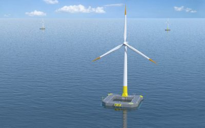 La 1ère éolienne flottante française prend le large cet automne
