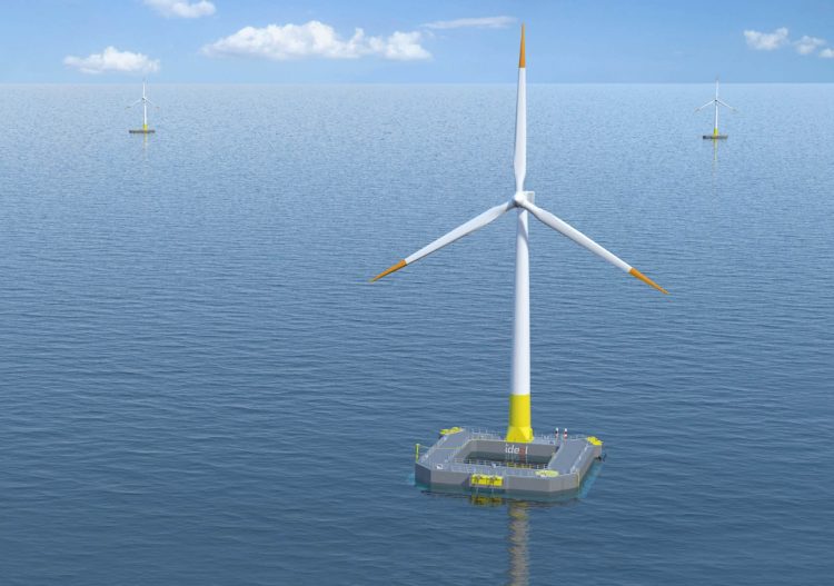 La 1ère éolienne flottante française prend le large cet automne
