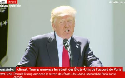Accord de Paris : Trump privilégie les Etats-Unis et dit non au climat