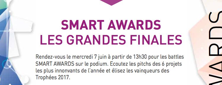 Et les Smart awards aux Smart énergies (7juin) sont…