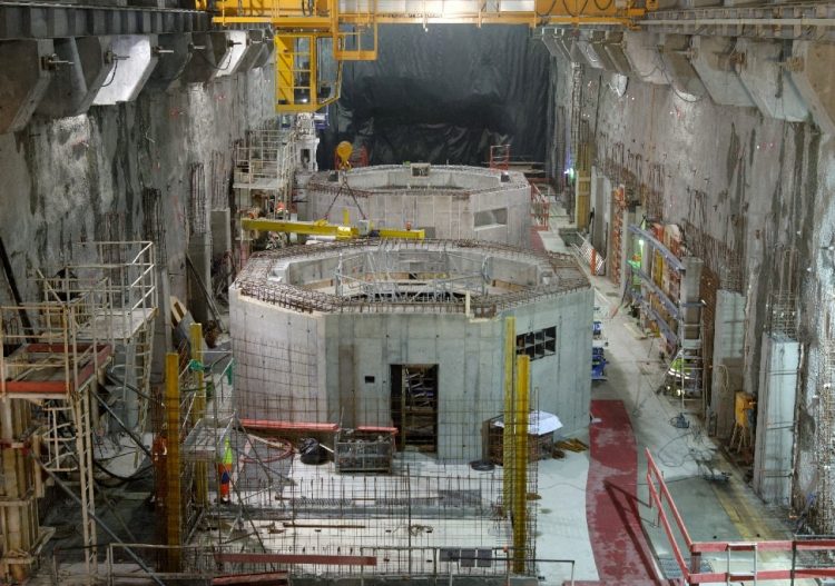 Le chantier de la centrale hydroélectrique de Romanche-Gavet avance