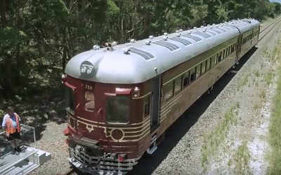 Le premier train solaire est australien