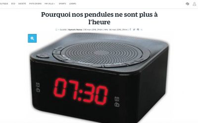 Nos réveils déréglés à cause… du Kosovo !