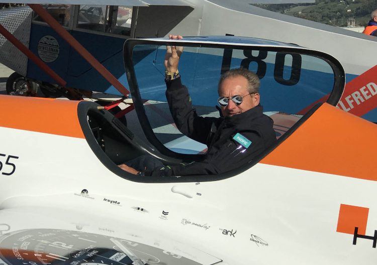André Borschberg, pilote de Solar Impulse, veut révolutionner le transport aérien
