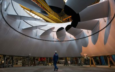 La première usine d&rsquo;hydroliennes au monde inaugurée en France