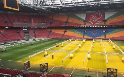 Le stade d&rsquo;Amsterdam transformé en gigantesque système de stockage d&rsquo;énergie