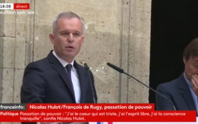 François de Rugy remplace Nicolas Hulot