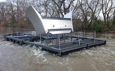 Une centrale hydrolienne implantée au cœur de la Métropole de Lyon