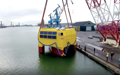 Wavegem : de l&rsquo;énergie produite grâce à la houle au large du Croisic