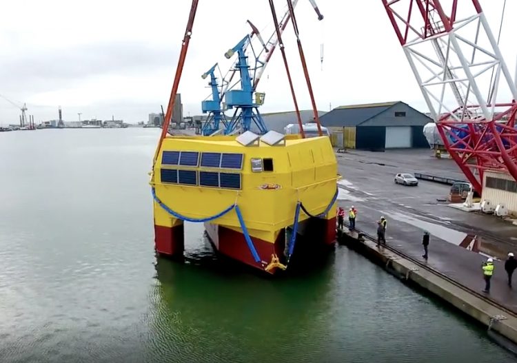 Wavegem : de l&rsquo;énergie produite grâce à la houle au large du Croisic