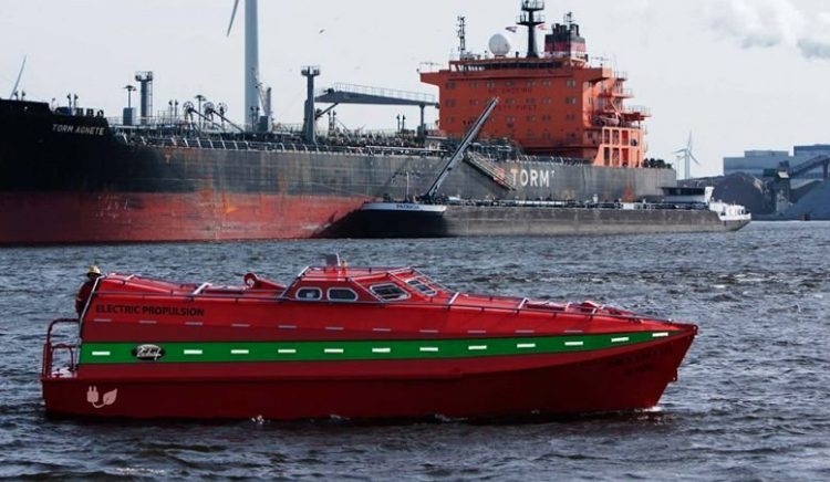 Voici la première capsule de survie à propulsion 100% électrique