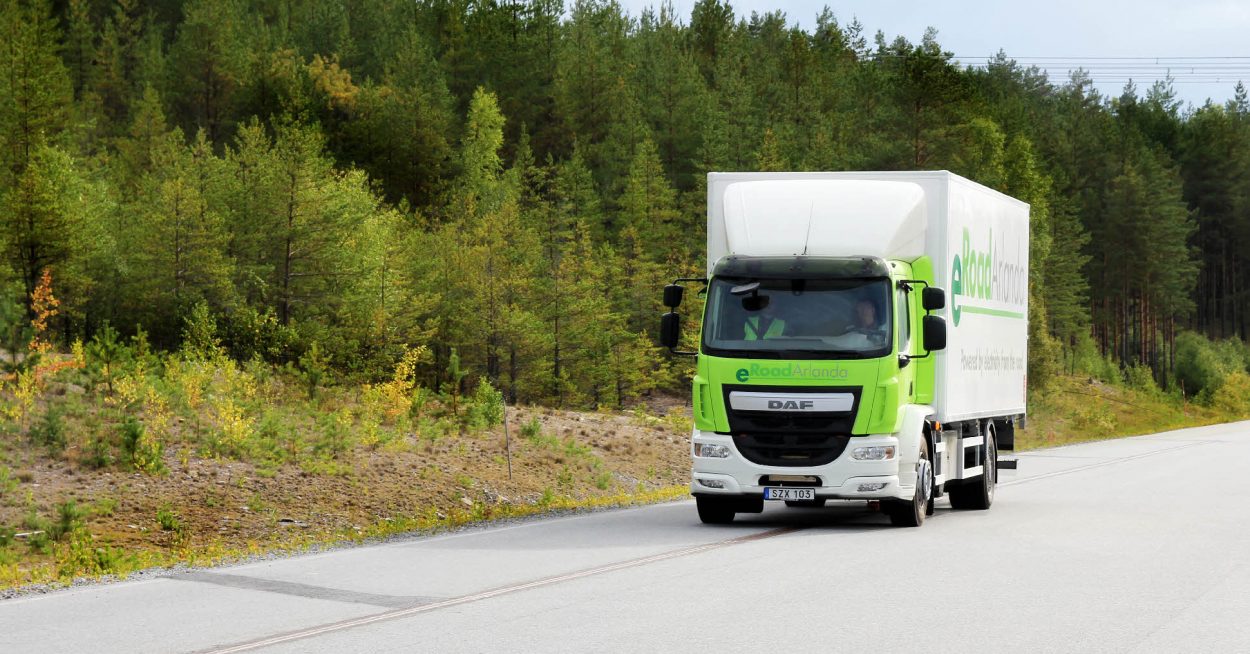 La Suède inaugure une route électrique baptisée eRoadArlanda