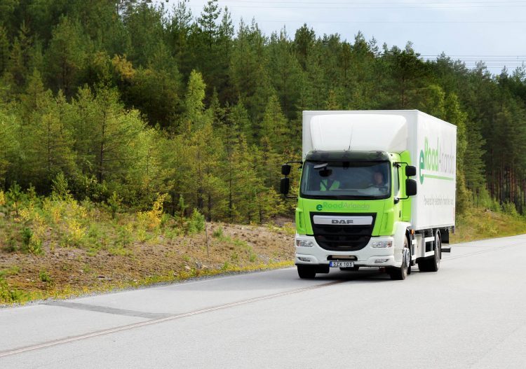 La Suède inaugure une route électrique baptisée eRoadArlanda