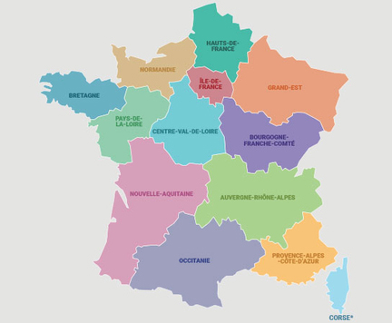 carte regions zoom