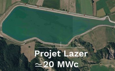 Une nouvelle centrale solaire flottante en France
