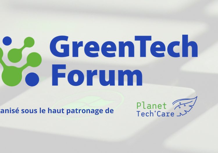 Lancement du GreenTech Forum