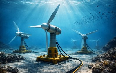 Hydrolien : la France accélère sur l’électricité produite par les courants marins