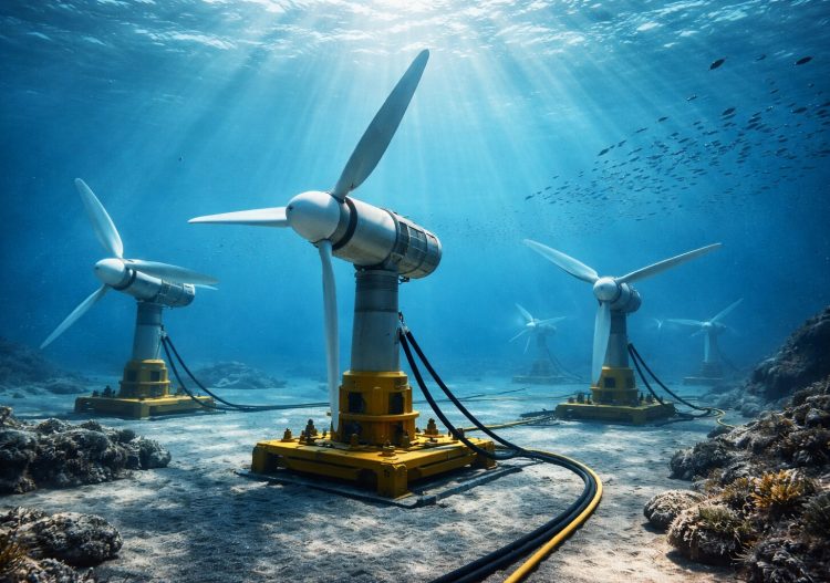Hydrolien : la France accélère sur l’électricité produite par les courants marins